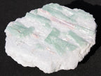 Soft Mint-Green and Pink Tourmaline on marble from Afghanistan 80mm 833ct 166.6g Rocks and Things