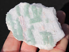 Soft Mint-Green and Pink Tourmaline on marble from Afghanistan 80mm 833ct 166.6g Rocks and Things