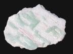 Soft Mint-Green and Pink Tourmaline on marble from Afghanistan 80mm 833ct 166.6g Rocks and Things