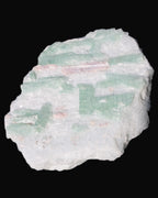 Soft Mint-Green and Pink Tourmaline on marble from Afghanistan 80mm 833ct 166.6g Rocks and Things