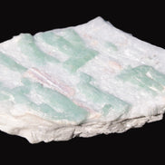 Soft Mint-Green and Pink Tourmaline on marble from Afghanistan 80mm 833ct 166.6g Rocks and Things