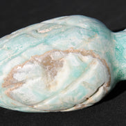 Caribbean Calcite hand-carved pineapple 56*100mm 393.5g Rocks and Things