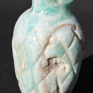 Caribbean Calcite hand-carved pineapple 56*100mm 393.5g Rocks and Things