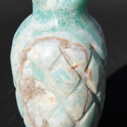 Caribbean Calcite hand-carved pineapple 56*100mm 393.5g Rocks and Things