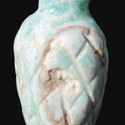 Caribbean Calcite hand-carved pineapple 56*100mm 393.5g Rocks and Things