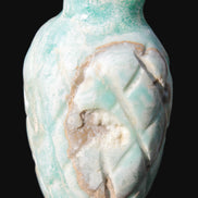 Caribbean Calcite hand-carved pineapple 56*100mm 393.5g Rocks and Things