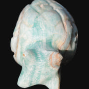 Caribbean Calcite hand-carved pineapple 56*100mm 393.5g Rocks and Things