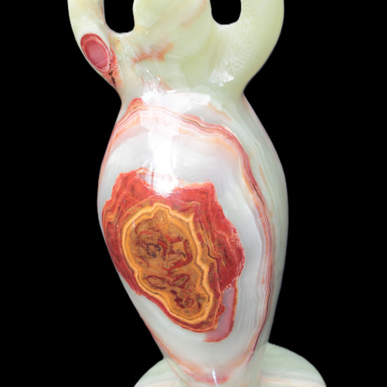 Earth Mother hand-carved Afghan Jade 188mm 811g Rocks and Things