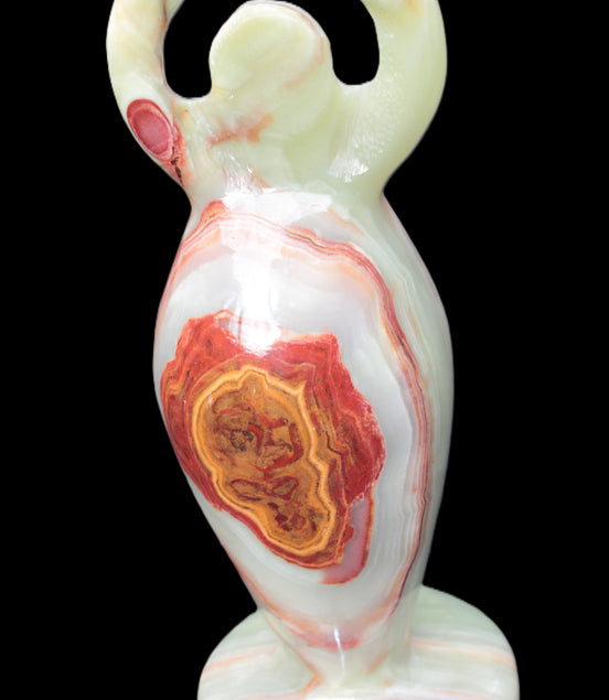 Earth Mother hand-carved Afghan Jade 188mm 811g Rocks and Things