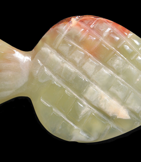 Afghan Jade Fish 135*88mm 208.6g Rocks and Things