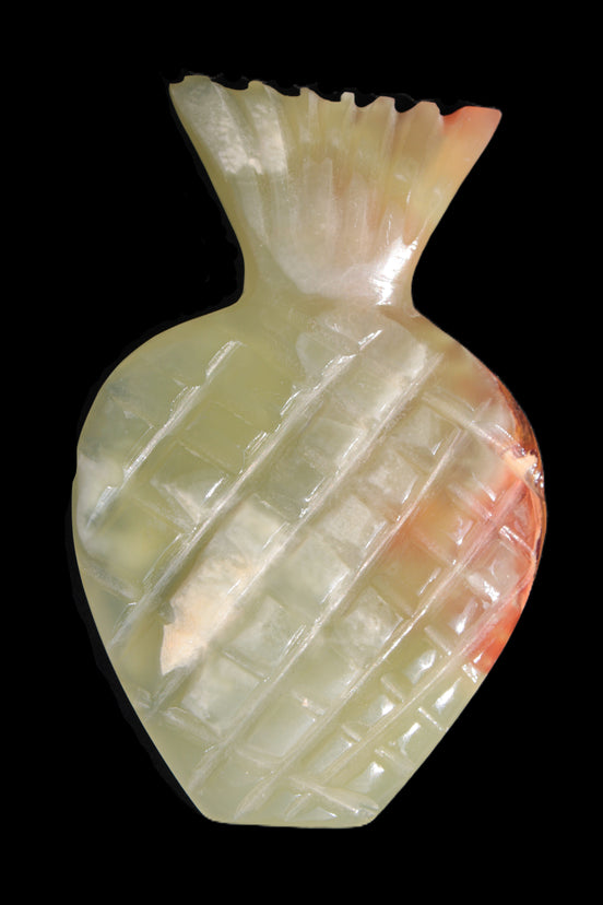 Afghan Jade pineapple 135*88mm 208.6g in sunshine - Rocks and Things Store