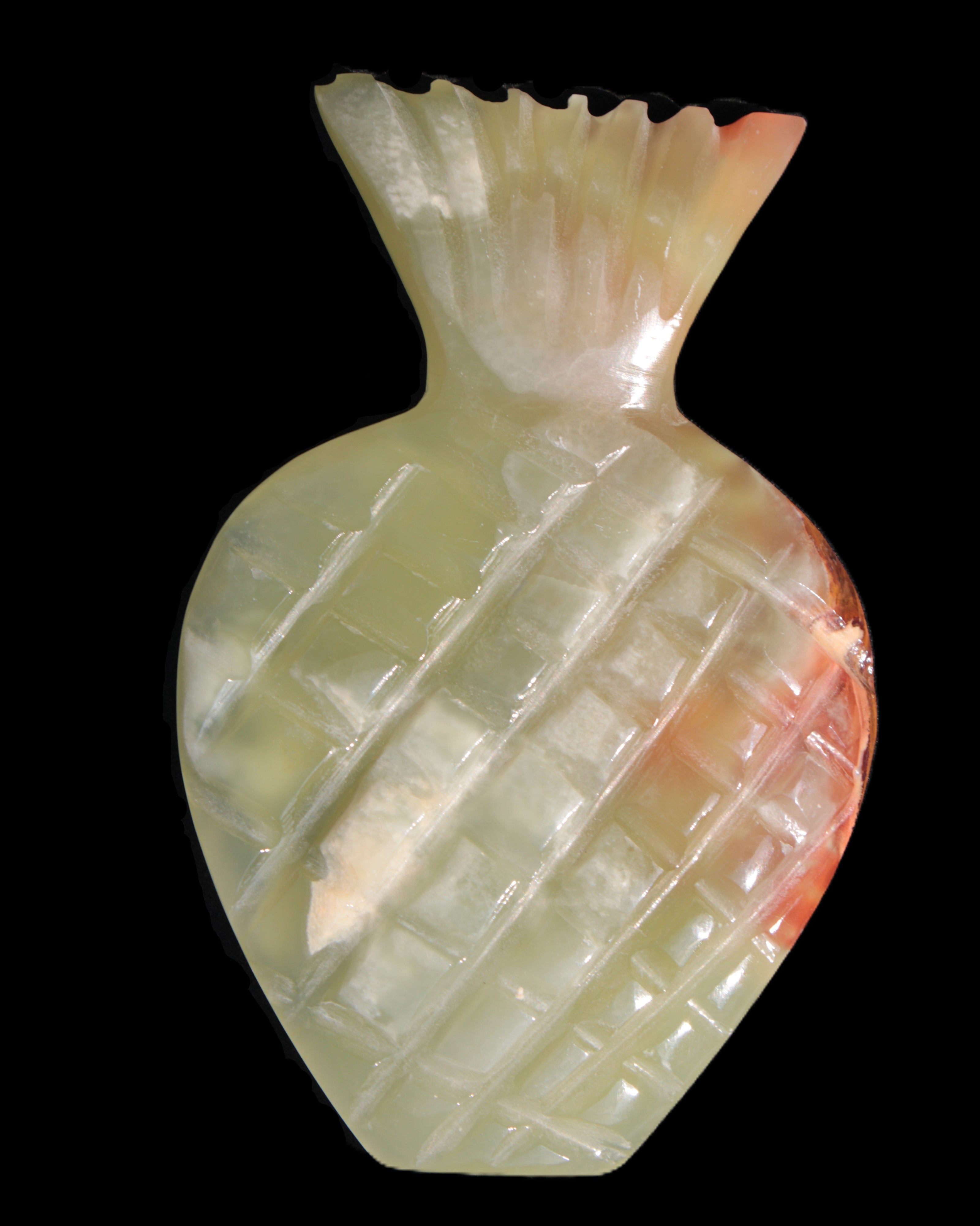 Afghan Jade pineapple 135*88mm 208.6g in sunshine - Rocks and Things Store