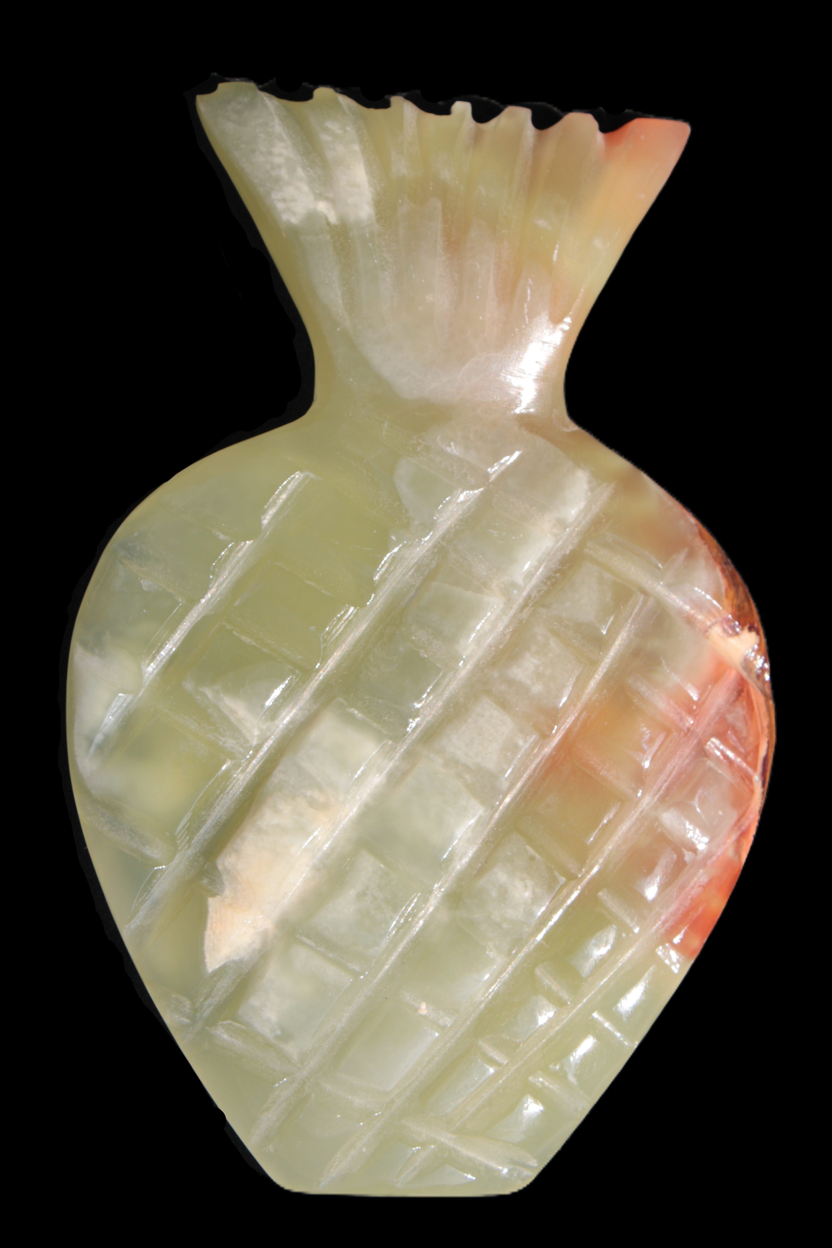 Afghan Jade pineapple 135*88mm 208.6g in sunshine - Rocks and Things Store