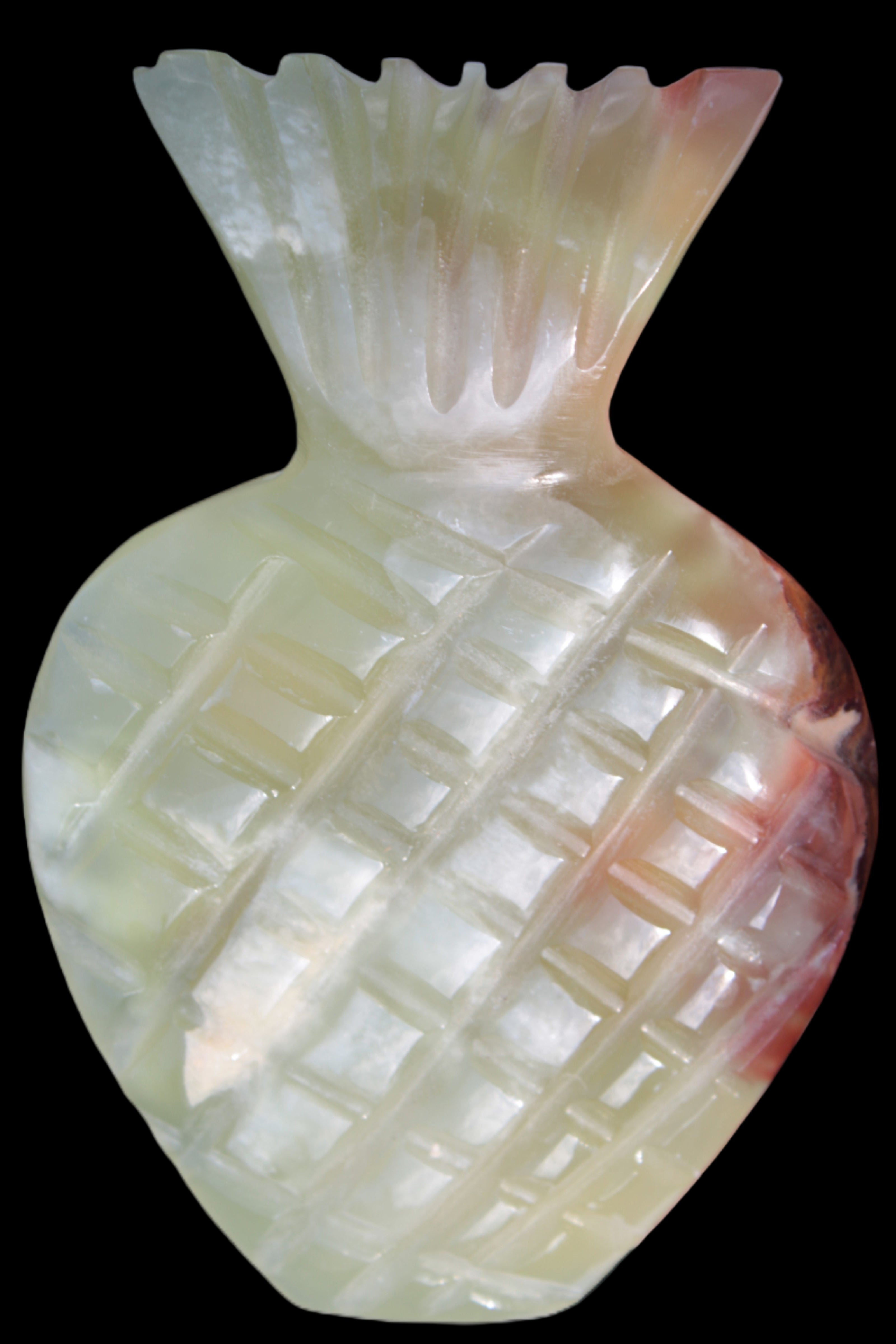 Afghan Jade pineapple 135*88mm 208.6g in sunshine - Rocks and Things Store