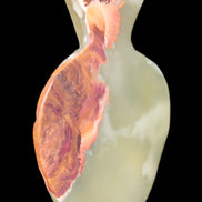 Afghan Jade pineapple 135*88mm 208.6g in sunshine - Rocks and Things Store