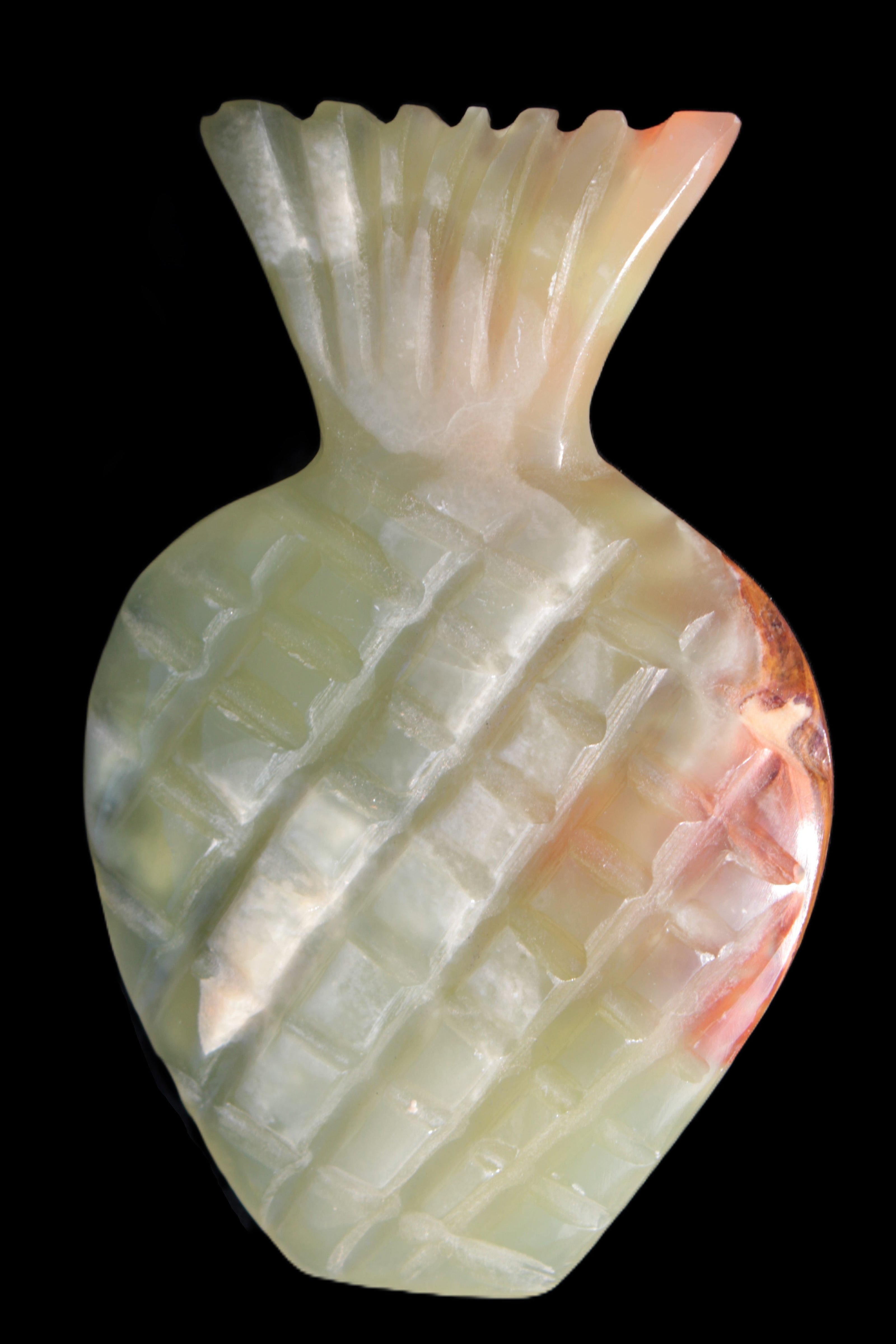 Afghan Jade pineapple 135*88mm 208.6g in sunshine - Rocks and Things Store