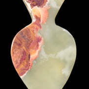 Afghan Jade pineapple 135*88mm 208.6g in sunshine - Rocks and Things Store