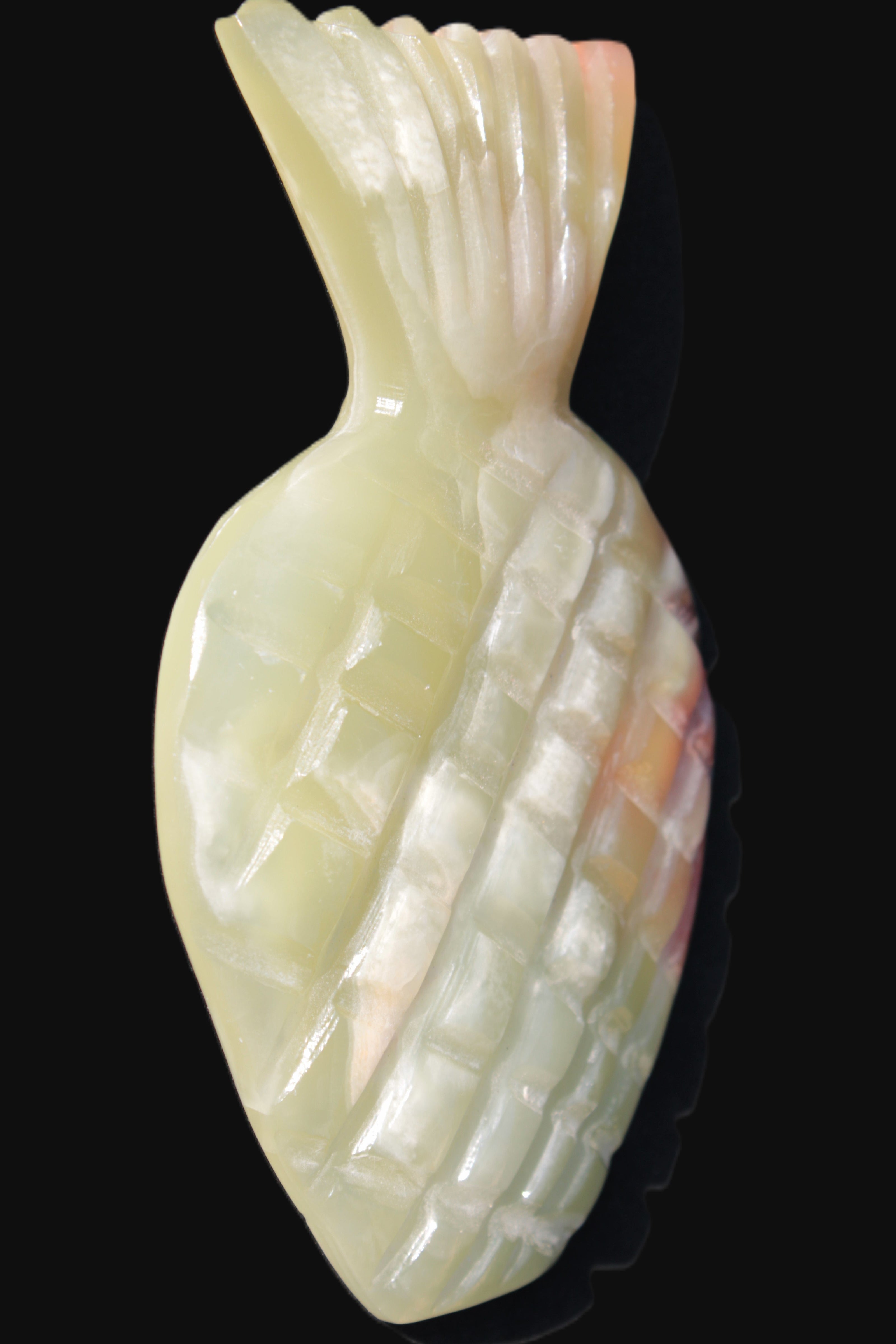 Afghan Jade pineapple 135*88mm 208.6g in sunshine - Rocks and Things Store