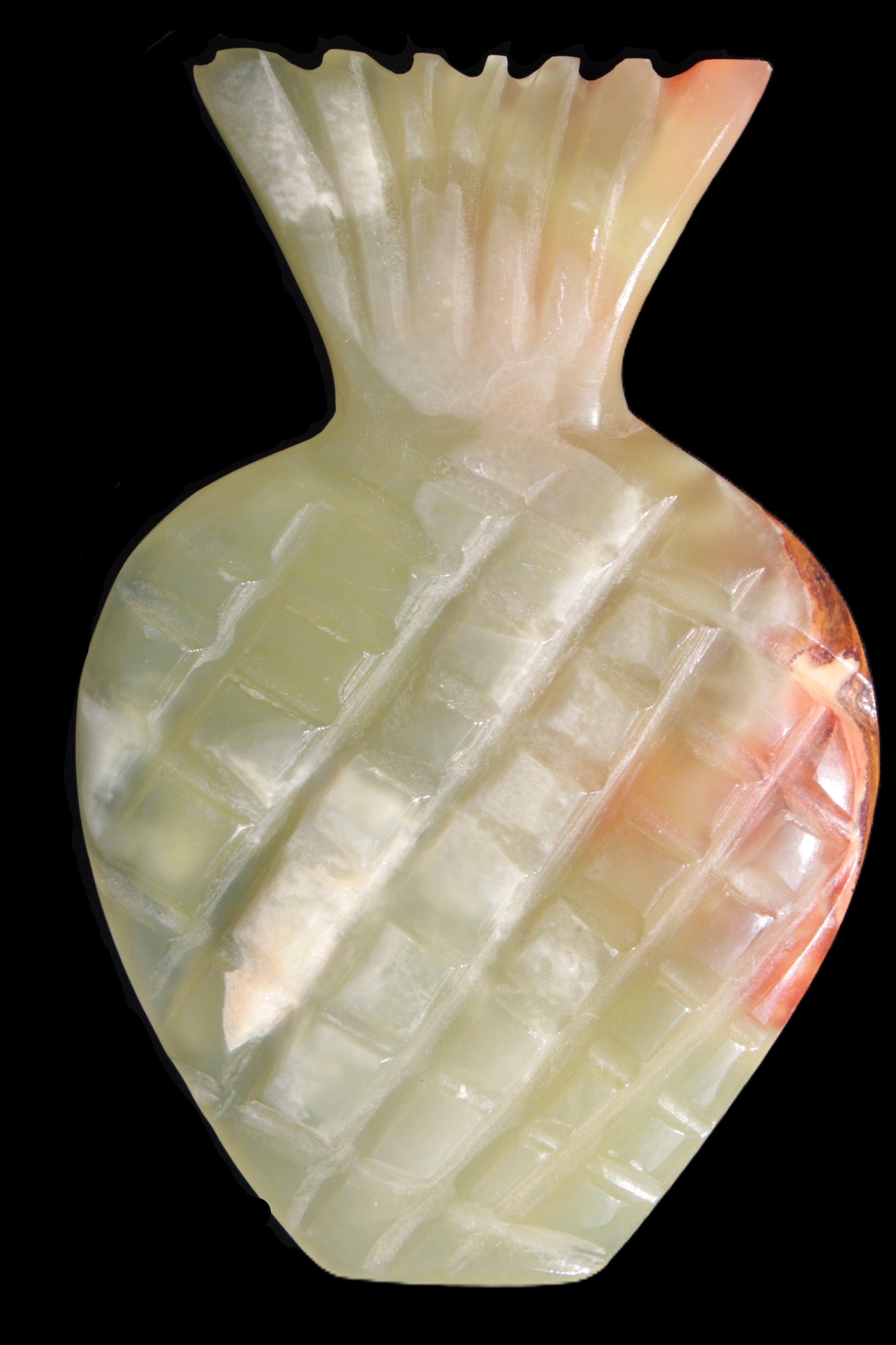 Afghan Jade pineapple 135*88mm 208.6g in sunshine - Rocks and Things Store