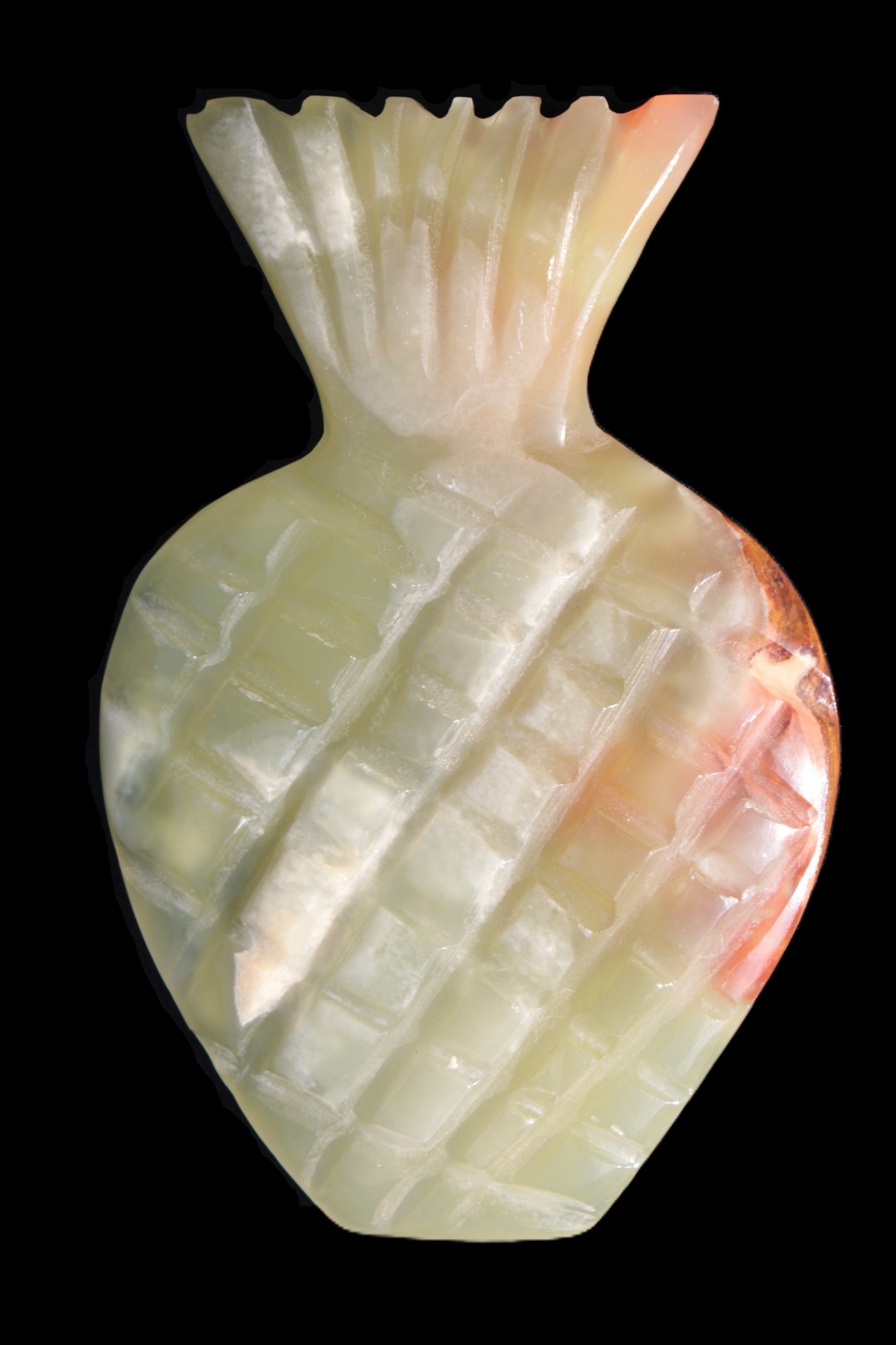 Afghan Jade pineapple 135*88mm 208.6g in sunshine - Rocks and Things Store
