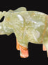 Elephant hand-carved Afghan Jade 152*60*117mm 1120g in sunlight - Rocks and Things Store