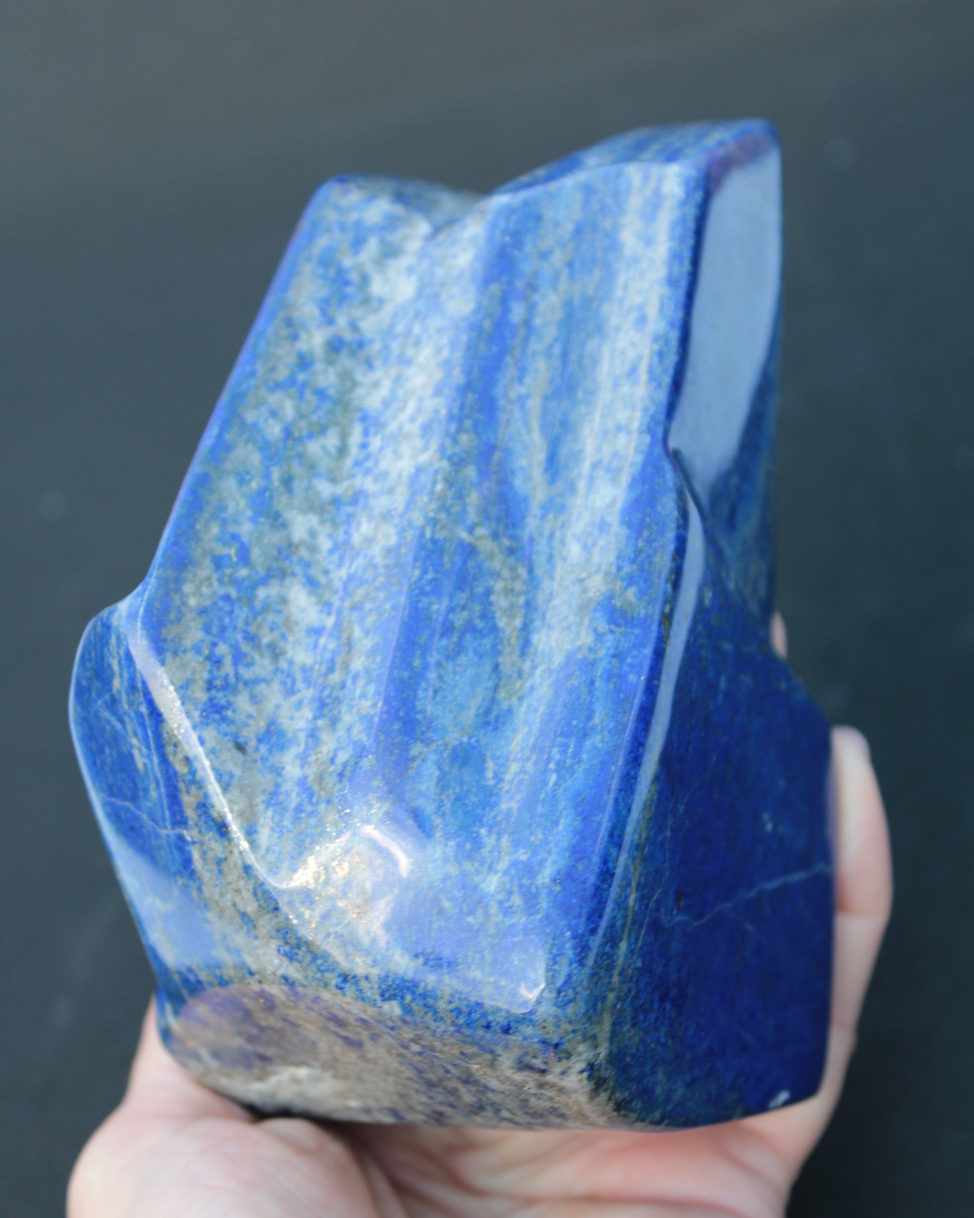 Lapis Lazuli from Afghanistan freeform 90*78*139mm 1620g Rocks and Things