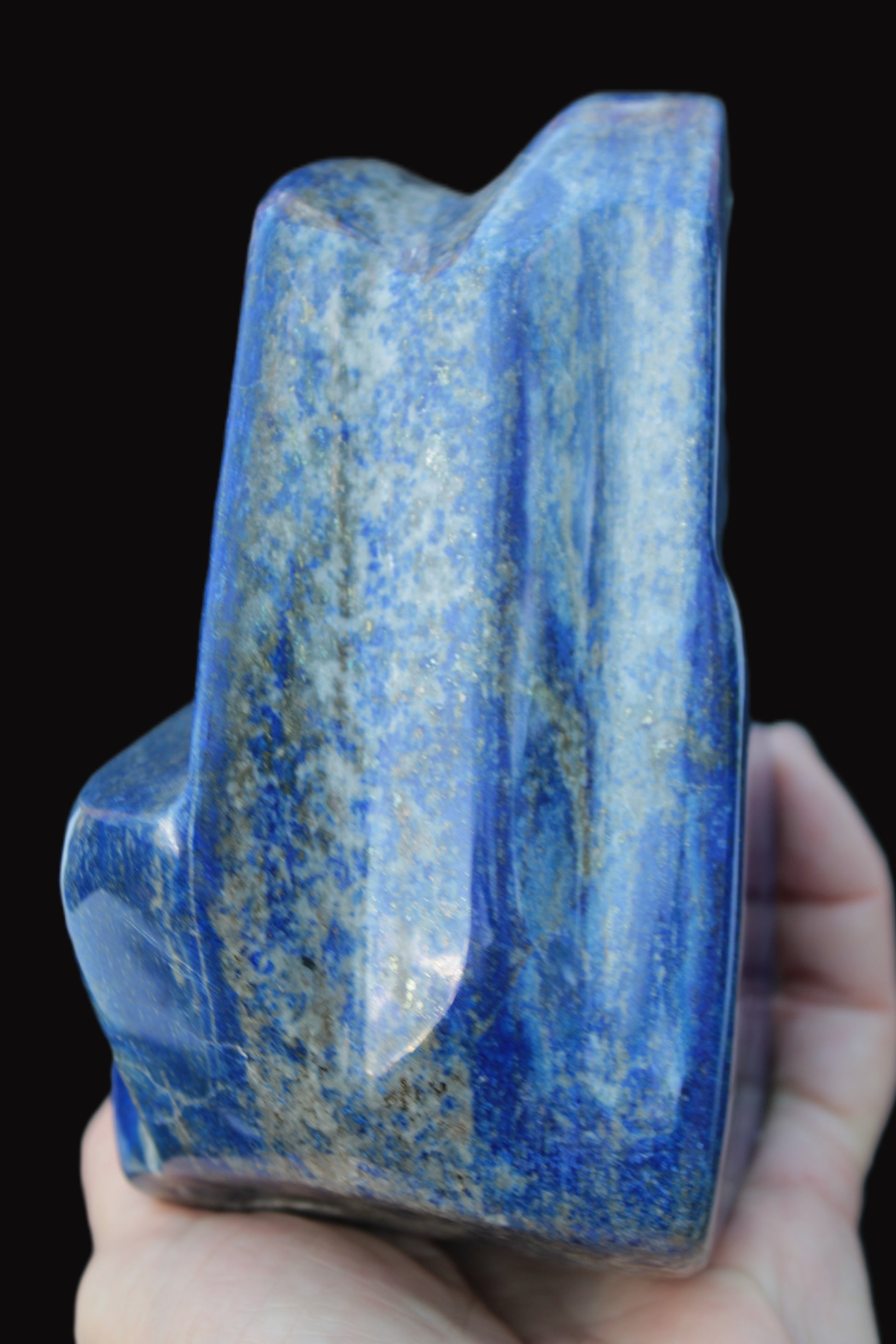 Lapis Lazuli from Afghanistan freeform 90*78*139mm 1620g Rocks and Things