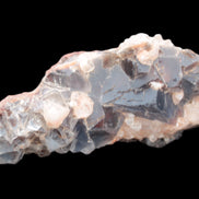 Clear, Blue cubic Fluorite cluster from Pakistan 80mm 100.9g Rocks and Things