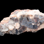 Clear, Blue cubic Fluorite cluster from Pakistan 80mm 100.9g Rocks and Things