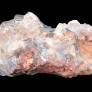 Clear, Blue cubic Fluorite cluster from Pakistan 80mm 100.9g Rocks and Things