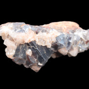 Clear, Blue cubic Fluorite cluster from Pakistan 80mm 100.9g Rocks and Things