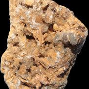 Purple cubic Fluorite cluster on Calcite matrix from Pakistan 55mm 77.4g Rocks and Things