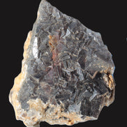 Purple cubic Fluorite cluster on Calcite matrix from Pakistan 55mm 77.4g Rocks and Things