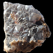 Purple cubic Fluorite cluster on Calcite matrix from Pakistan 55mm 77.4g Rocks and Things