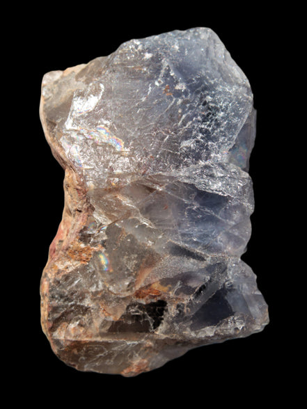 Blue cubic Fluorite cluster from Pakistan 47mm 65.5g in sunshine - Rocks and Things Store