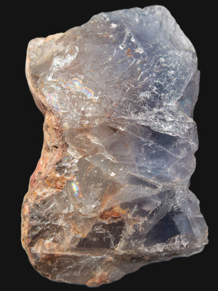 Blue cubic Fluorite cluster from Pakistan 47mm 65.5g in sunshine - Rocks and Things Store