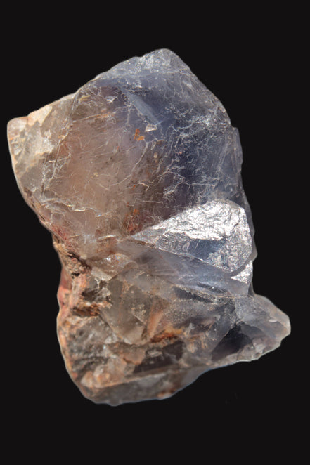 Blue cubic Fluorite cluster from Pakistan 47mm 65.5g in sunshine - Rocks and Things Store