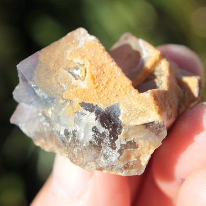 Clear cubic Fluorite cluster from Pakistan 40mm 31.2g Rocks and Things