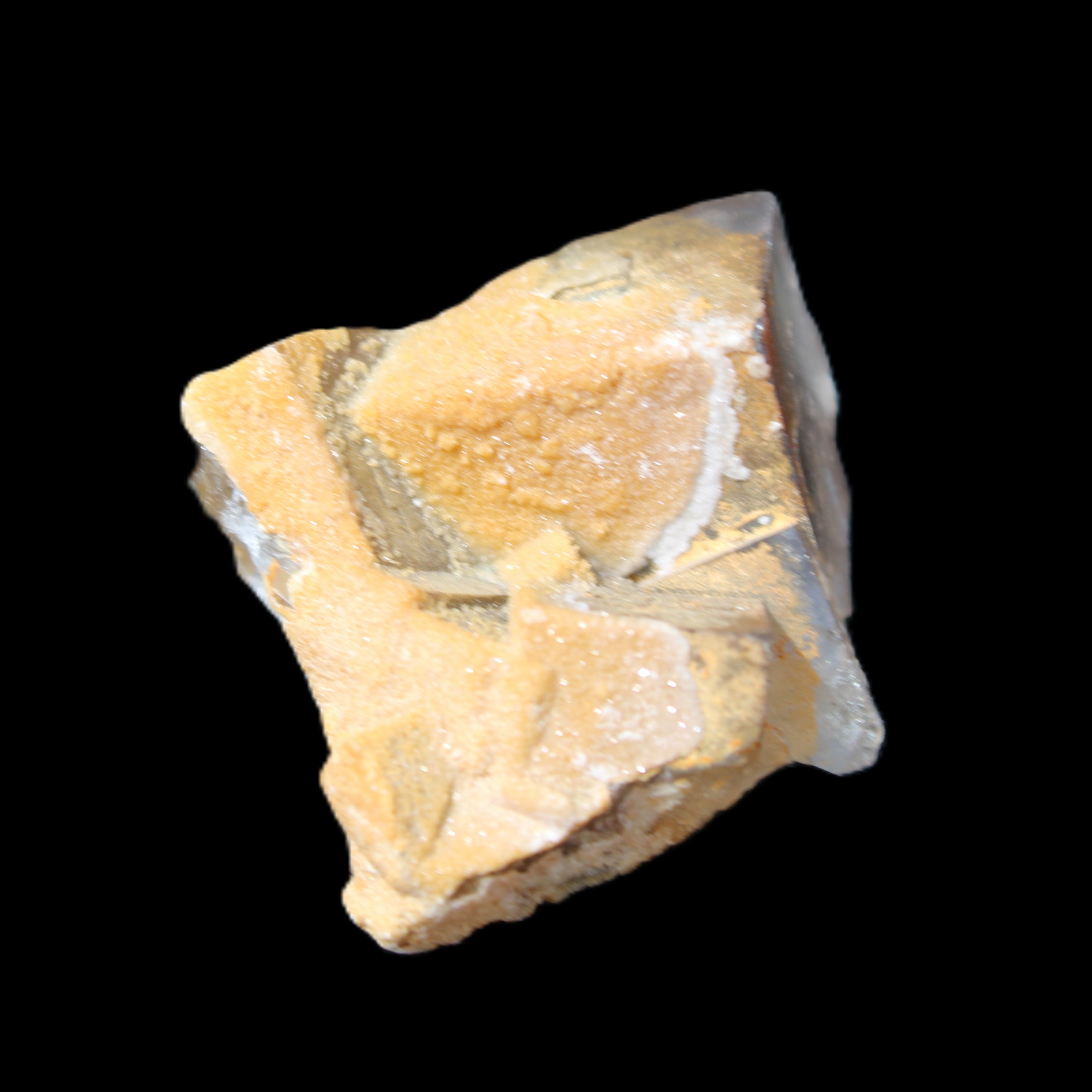 Clear cubic Fluorite cluster from Pakistan 40mm 31.2g in sunlight - Rocks and Things Store