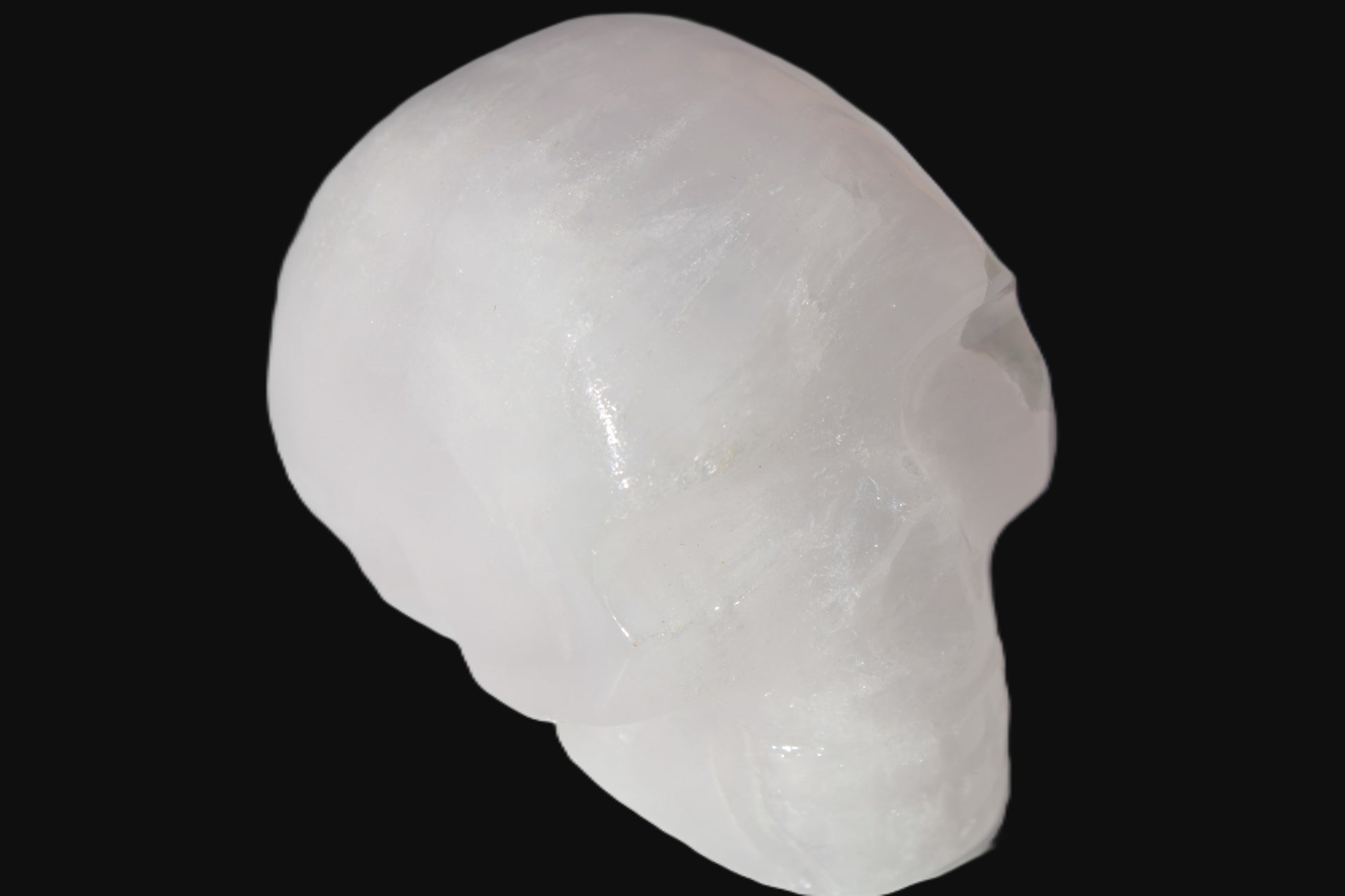 Mangano Calcite skull 40*55*45mm approx 160/161g Rocks and Things