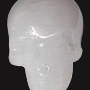 Mangano Calcite skull 40*55*45mm  160/161g in sunlight - Rocks and Things Store
