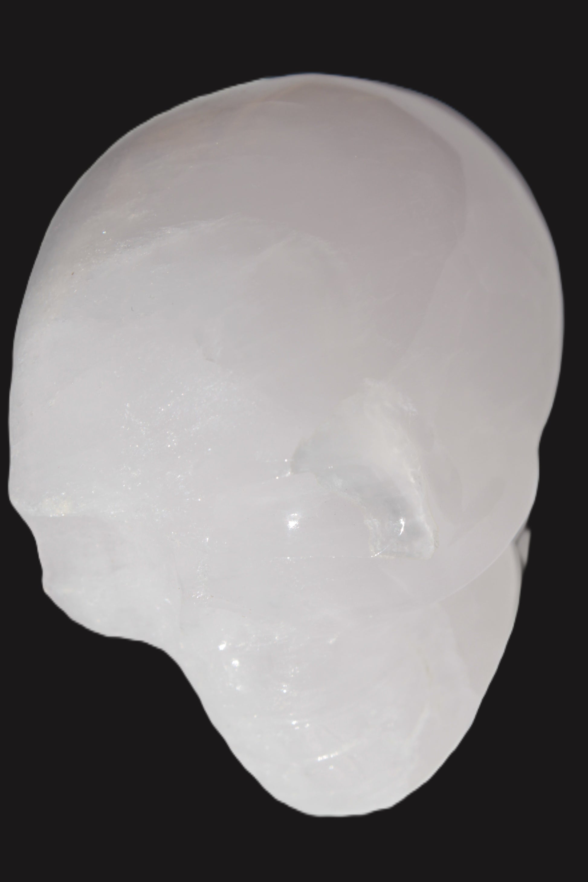 Mangano Calcite skull 40*55*45mm approx 160/161g Rocks and Things