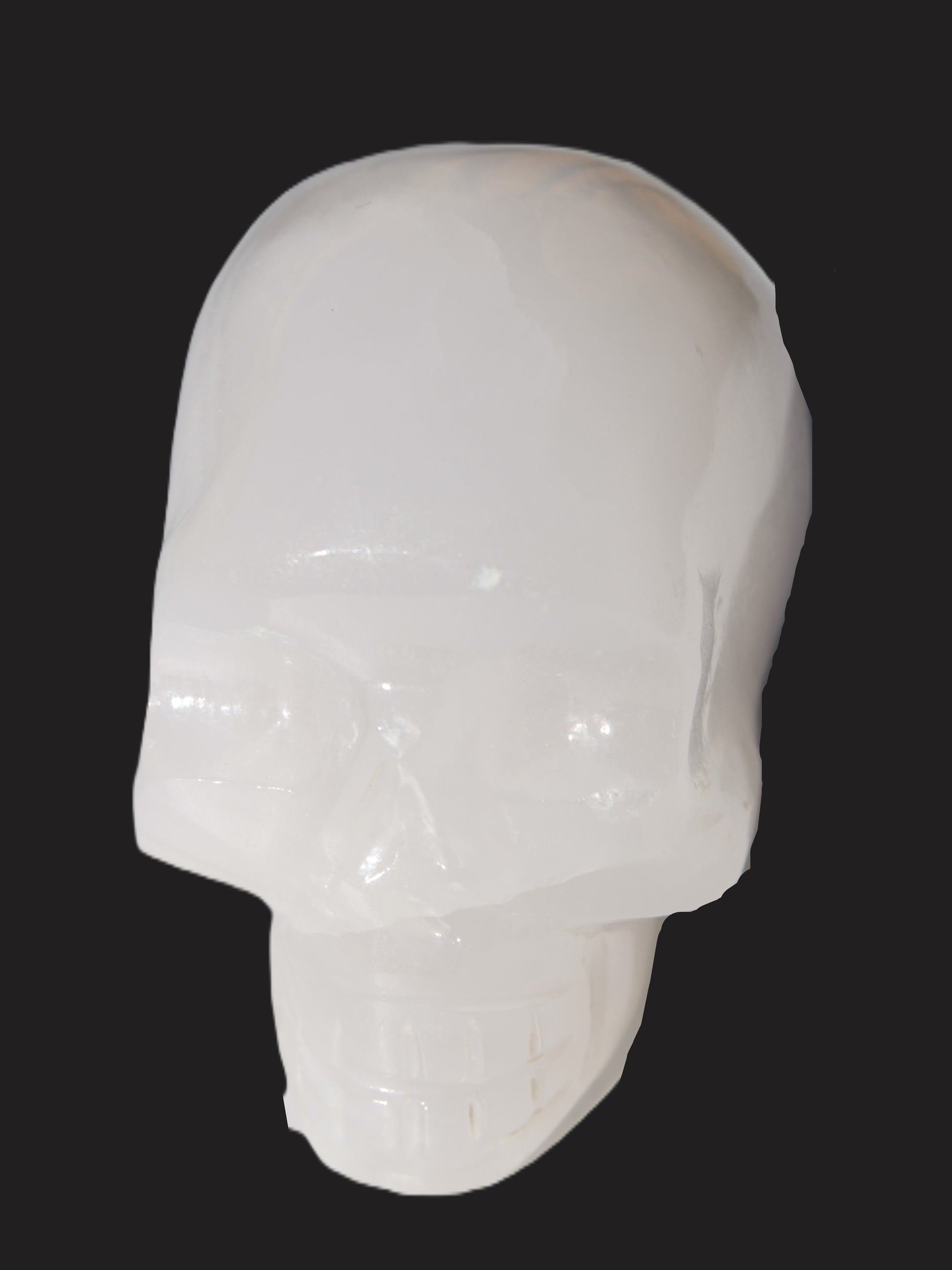 Mangano Calcite skull 40*55*45mm approx 160/161g Rocks and Things