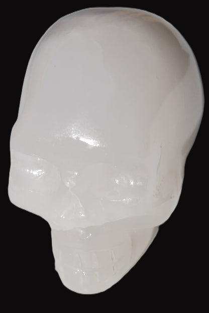 Mangano Calcite skull 40*55*45mm approx 160/161g Rocks and Things