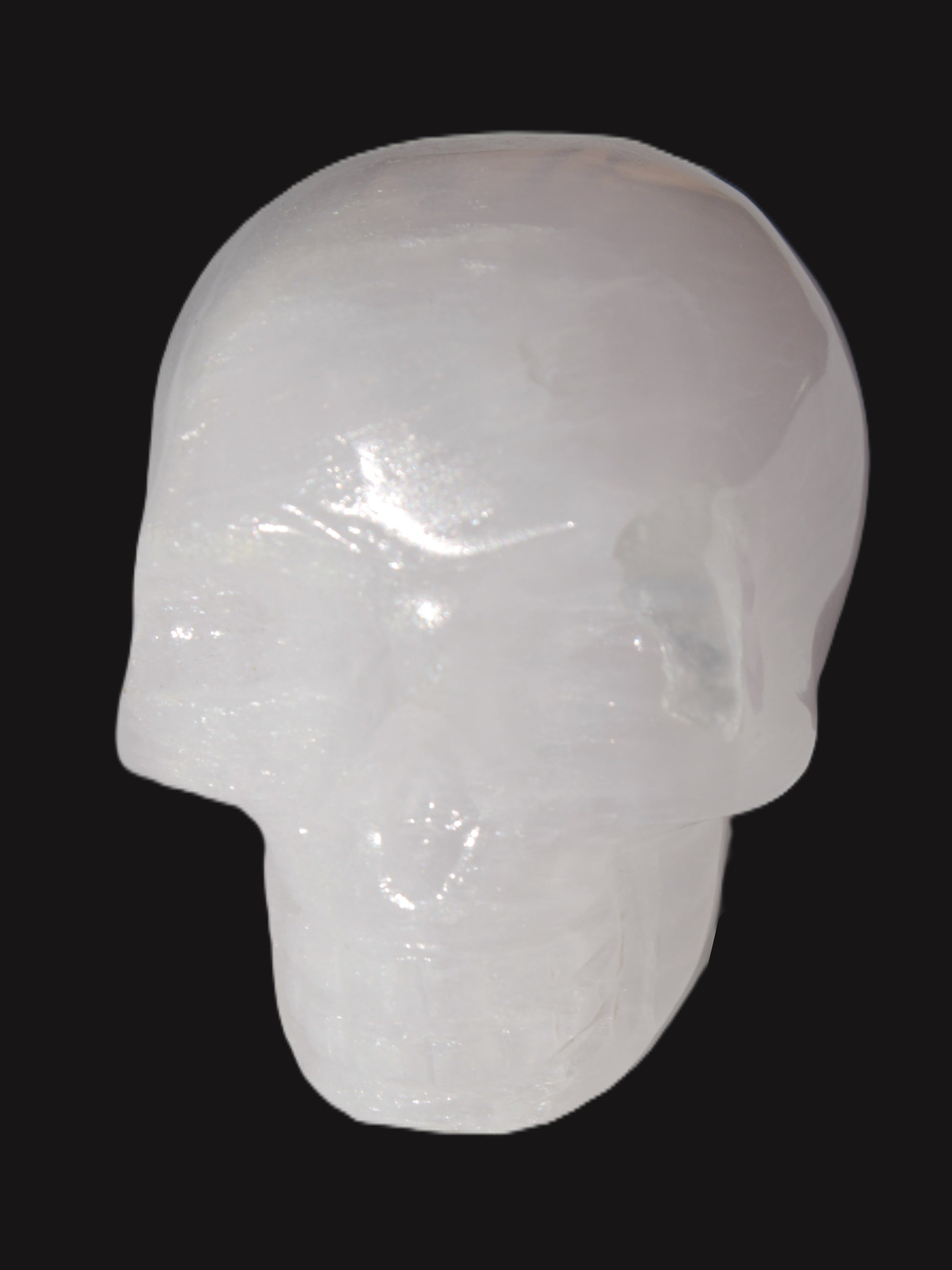 Mangano Calcite skull 40*55*45mm approx 160/161g Rocks and Things