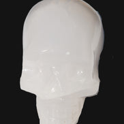 Mangano Calcite skull 40*55*45mm approx 160/161g Rocks and Things