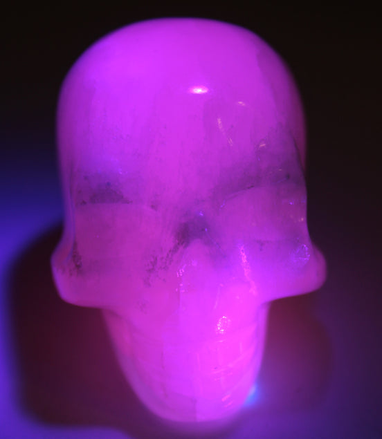 Mangano Calcite skull 43*55*49mm 166g Rocks and Things