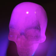 Mangano Calcite skull 43*55*49mm 166g Rocks and Things