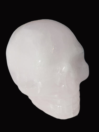 Mangano Calcite skull 43*55*49mm 166g Rocks and Things