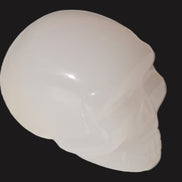 Mangano Calcite skull 42*55*54mm 190.5g Rocks and Things Store